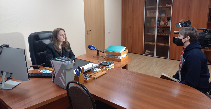 Интервью заместителя руководителя Мордовиястата журналистам канала «ТелеСеть Мордовии»