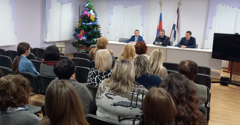 Встреча с представителями МВД по Республике Мордовия